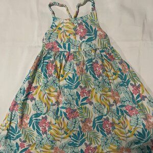 Tommy Bahama Floral Tropical Print Dress Girls Size 4T